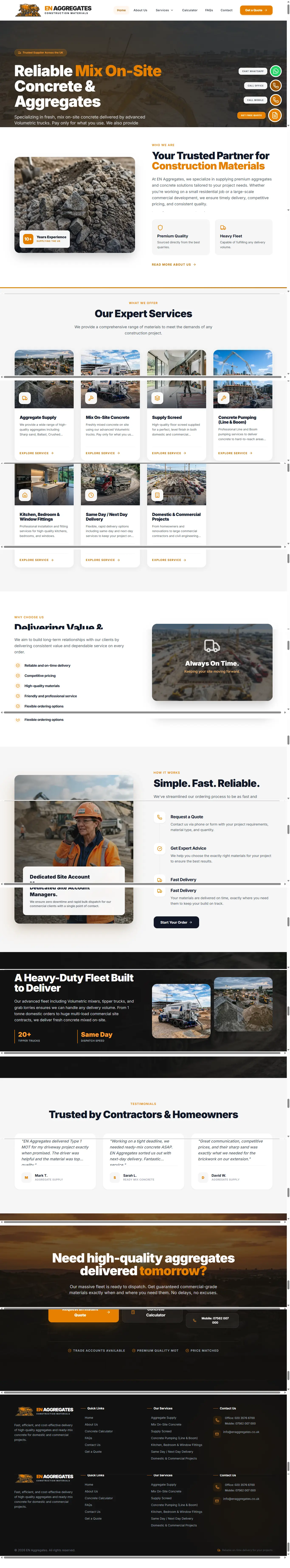 EN Aggregates — full page