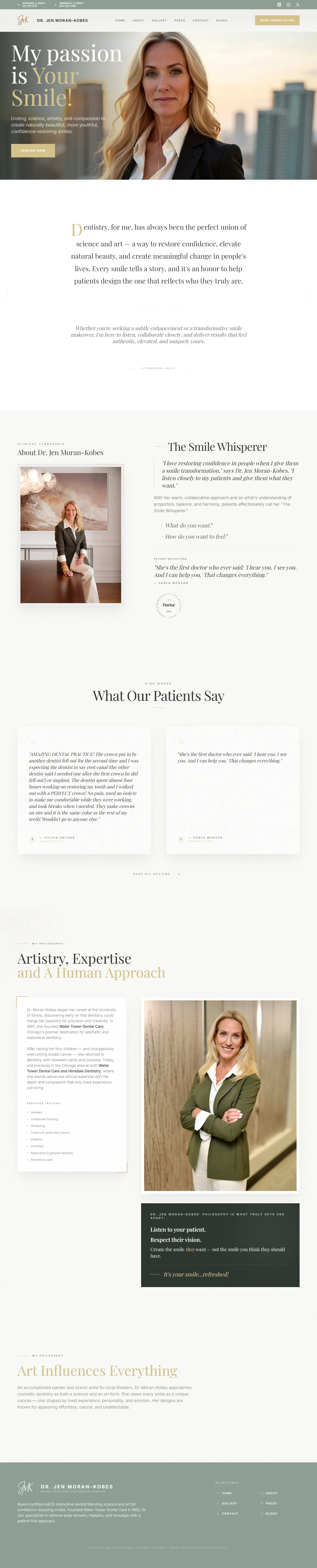 Dr. Jen Moran Kobes full page